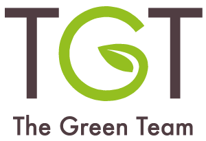 The Green Team garden services logo